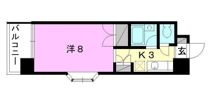 オクタワーズ松山道後の間取り画像