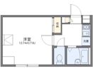 レオパレス中里の間取り画像
