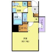 プレール・ドゥーク住吉駅前の間取り画像