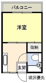 東ビルの間取り画像