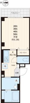 K ANNEX ケーアネックスの間取り画像