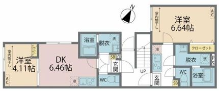 カインドネス新座Northの間取り画像
