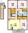 レジーナ富の原の間取り画像