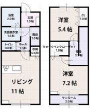 タリスヴィータ B棟の間取り画像