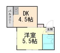 岡本ビラの間取り画像