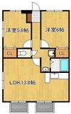 アムールNKIIの間取り画像