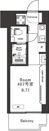 Belleviage Kizukiの間取り画像