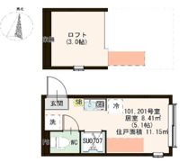 Shine上井草の間取り画像