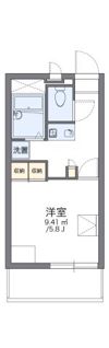 レオパレスゴールドヒルズの間取り画像