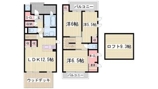 ヴィラージュ山手の間取り画像