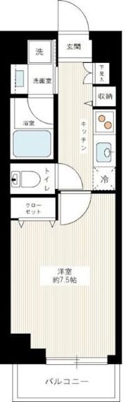 HY’s大鳥居の間取り画像