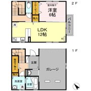クレールコートの間取り画像