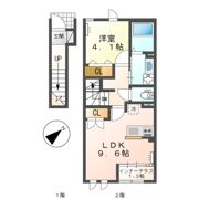アンソレイエの間取り画像