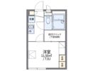 レオパレス牛田南の間取り画像