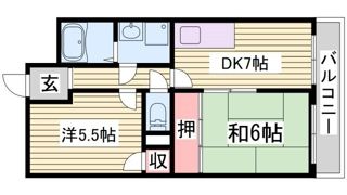 モンテメール六甲の間取り画像