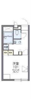 レオパレスみうらイチゴ駅の間取り画像