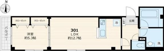 ラピスラズリの間取り画像