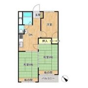 南千里第2コーポラスB棟の間取り画像