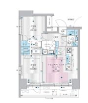 メインステージ新御徒町の間取り画像