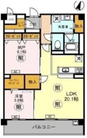 シー・クリサンス西岡本の間取り画像