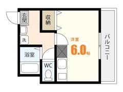 JSビル祇園の間取り画像