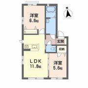エスパルク B棟の間取り画像