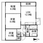 アーバンコート山根の間取り画像