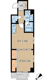 CITY SPIRE 蔵前の間取り画像