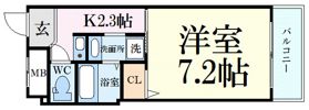 サンクール松屋町の間取り画像