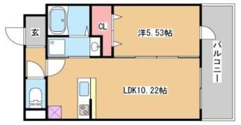 プレジール妙法寺の間取り画像