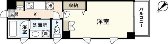 リフレスロイヤルシティⅡの間取り画像