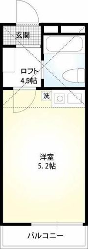 スカイピア上大岡の間取り画像