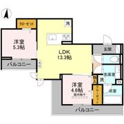 トリアングルの間取り画像