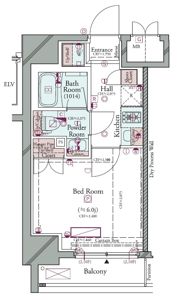 コンシェリア横濱関内の間取り画像
