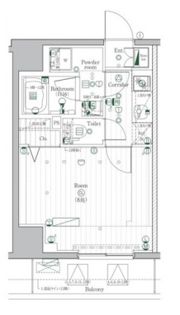 PREMIUMCUBE駒込の間取り画像