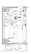 PREMIUMCUBE駒込の間取り画像