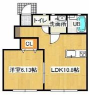 フォレスト平野B 西棟の間取り画像