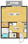 セジュール相田 Cの間取り画像