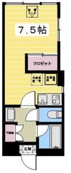 クレイル西荻の間取り画像
