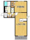 五ツ石の庄II A棟の間取り画像