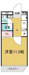 ピアシティ南方の間取り画像
