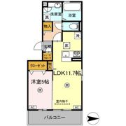 D－ROOM春日Cの間取り画像