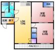 コーポソメヤの間取り画像