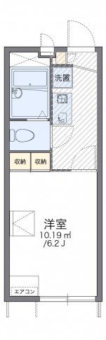 レオパレスオキの間取り画像