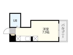 グロワール中広の間取り画像