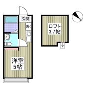 パレス杉田Vの間取り画像