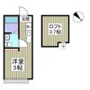 パレス杉田Vの間取り画像