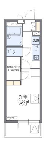 レオパレス康雲の間取り画像