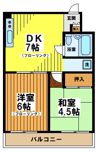 シェモア北沢の間取り画像