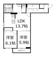 チッタ・デ・雄嶋の間取り画像